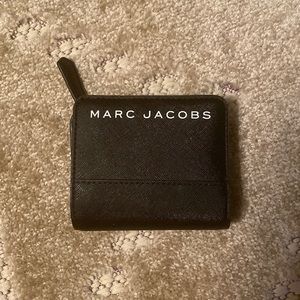 Marc Jacobs Black and Gold Small Wallet